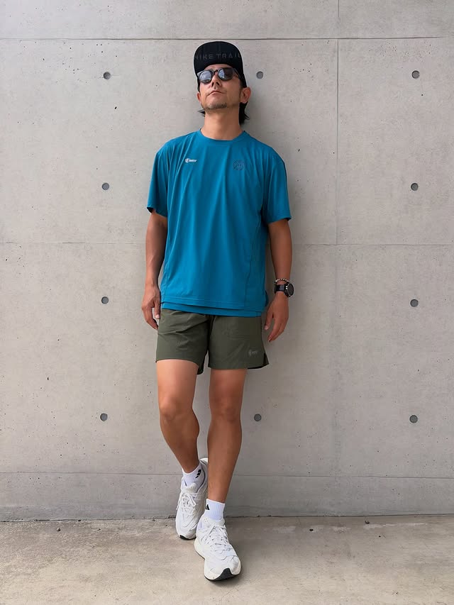 アイコンパックエアフローTシャツ 着用イメージ 斜め