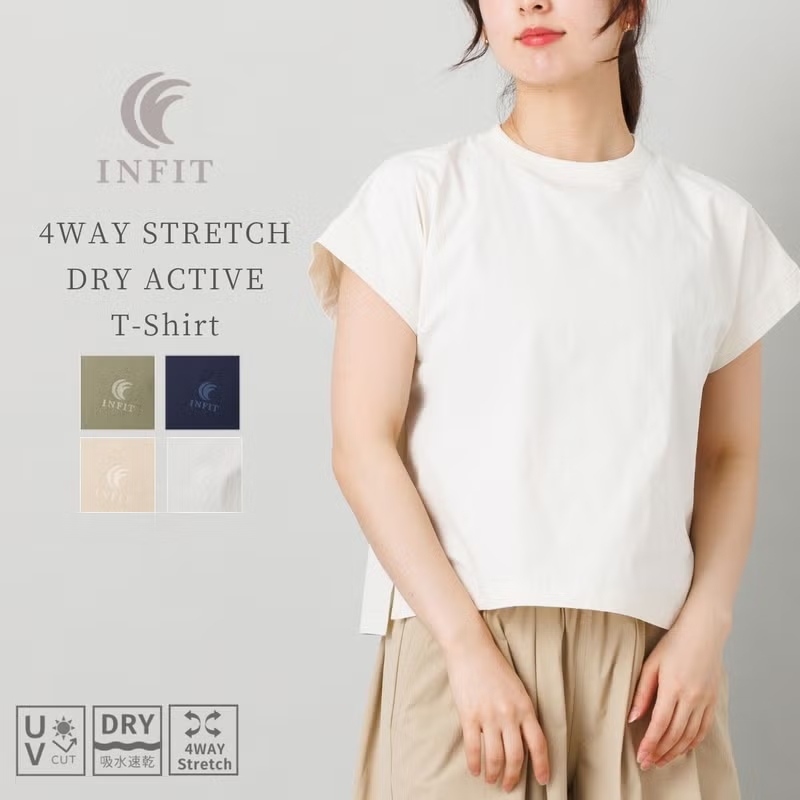 下門さん愛用のINFIT Tシャツ
